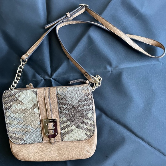 Nine West Tan and Brown Crossbody Bag - Picture 3 of 7